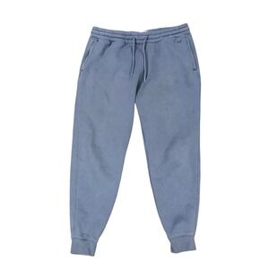 Hollister Mens Jogger Sweatpants Elastic Waist Drawstring Gray, Pockets XL